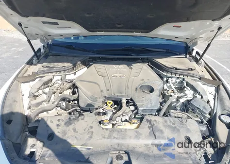 2021 Infiniti Q50 Sensory z USA, uszkodzony, nr VIN JN1EV7CPXMM701526